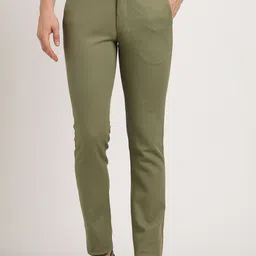 Turtle Men Relaxed Cotton Skinny Fit Mid-Rise Trouser-picture-34