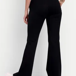 Next One Women Smart Flared High-Rise Easy Wash Trousers image 2