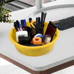 Kuber Industries Yellow Set of 6 Regular Desk Organiser Organisers image 5