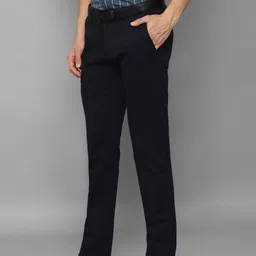 Louis Philippe Sport Men Black Slim Fit Trousers image 5