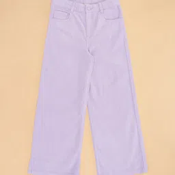 Pantaloons Junior Girls Cotton Corduroy Trousers image 2