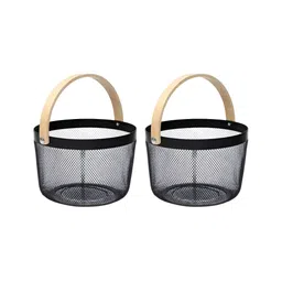 The Better Home Black Set of 2 Regular Core Organisers image 2