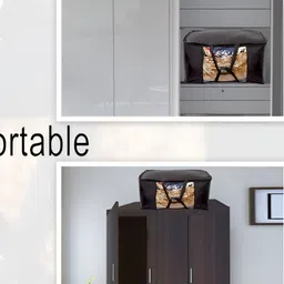 Stylista Black 3 Pieces Water Resistant Sweater Bags image 4