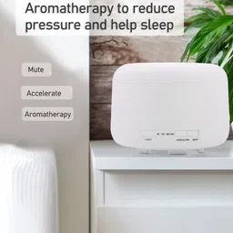 CHOCOZONE White Aromatherapy LED Humidifier Aroma Oil Diffuser 500ml image 4