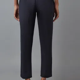 AURELIA Women Blue High-Rise Trousers image 3