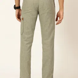 Thomas Scott Men Classic Cotton Linen Casual Trouser image 5
