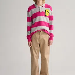GANT Boys Organic Cotton Trousers image 3