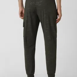 Van Heusen Flex Men Slim Fit Cotton Joggers Trousers image 3