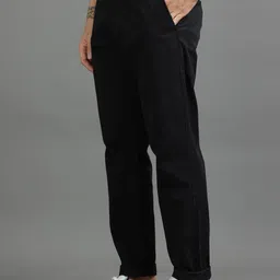 Dogi Verg Men Tailored Slim Fit Cotton Chinos Trousers image 2