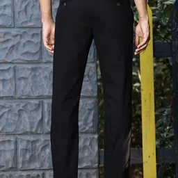 Thomas Scott Men Smart Slim Fit Mid-Rise Chinos Trousers image 3