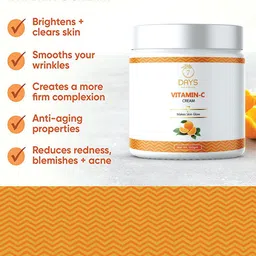 7daysnatural 7 DAYS Vitamin-C Ultra Moisturising Face Cream to Make Skin Glow - 100g image 3