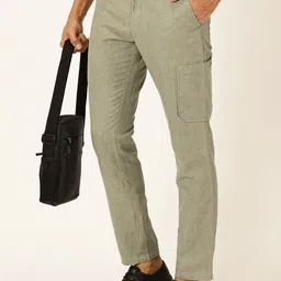 Thomas Scott Men Classic Cotton Linen Casual Trouser image 2