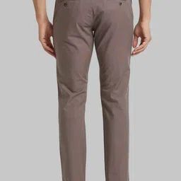 Parx Men Textured Tapered Fit Trousers image 4