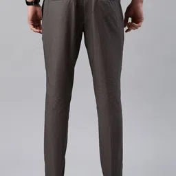 WHITE HEART Men Smart Slim Fit Formal Trouser image 5