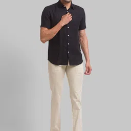 Parx Men Tapered Fit Mid-Rise Trousers image 5