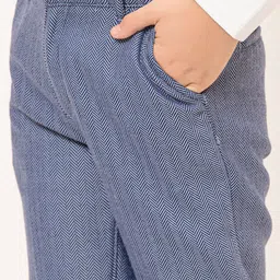 One Friday Boys Mid Rise Formal Trousers image 5