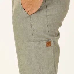 Thomas Scott Men Classic Cotton Linen Casual Trouser image 3