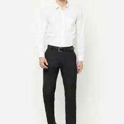 Cantabil Men Mid-Rise Formal Trousers image 2