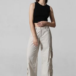 ONLY Women Loose Fit Mid-Rise Cargo Trousers-picture-4