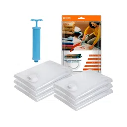 Kuber Industries Transparent 6 Pieces Regular Sweater Organisers image 2