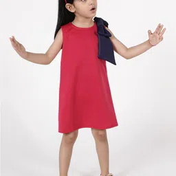 A Little Fable Pink A-Line Dress-picture-25