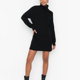 Trendyol Black Mini Sweater Dress-picture-1