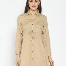 fuchsia PRETTY LOVING THING Women Long Cuffed Sleeves Shirt Mini Dress-picture-25