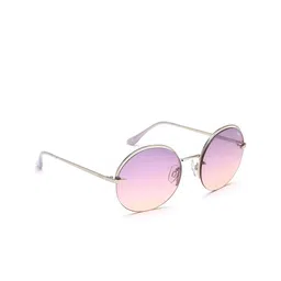 IDEE Women Pink Lens & Gold-Toned Round Sunglasses with UV Protected Lens IDS2780C3SG-picture-11