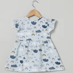 The Boo Boo Club Girls Print Sustainable Organic Cotton Fit & Flare Dress image 4