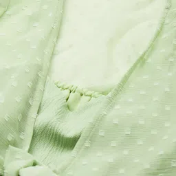 Stylo Bug Green Fit & Flare Dress image 3