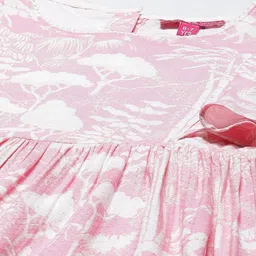 Biba Graphic Printed A-Line Dress image 5