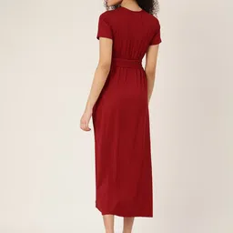 BRINNS Layered Midi Wrap Dress image 4
