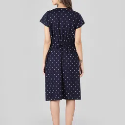 NIGHTSPREE Conversational Printed Maternity And Feeding A-Line Cotton Dress image 4