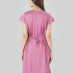 NIGHTSPREE Maternity A-Line Cotton Dress image 2