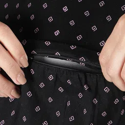 NIGHTSPREE Printed Maternity A-Line Cotton Dress image 3