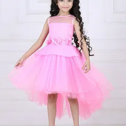 Toy Balloon kids Embellished Net Midi Dress image 4
