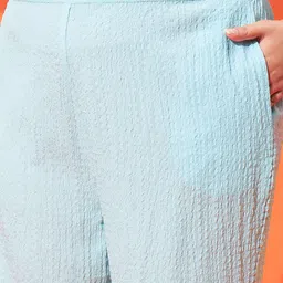 Athena Ample Solid Shirt With Pants Co-Ords image 3