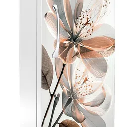 anita enterprises 120 inch Abstract Fridge Sticker Single Door Fridge Sticker Refrigerators Sticker with Self Adhesive Sticker image 1