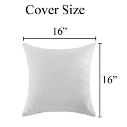 cazimo Teal Green Holland Velvet Solid 16X16 Inches Cushion Cover image 4