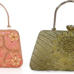 seamount Party Gold, Pink Clutch-picture-35