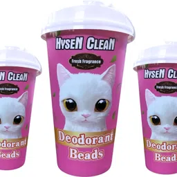 foodie puppies Cat Litter Activated Quick-Clumping Bentonite Deodrizer Beads (Pack of 3) Pet Litter Tray Refill-picture-25