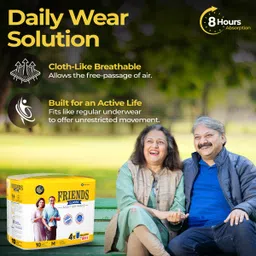 friends Classic Diaper Pull Ups Pants Adult Diapers - M image 4