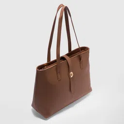 forever glam by pantaloons Women Brown Messenger Bag-picture-26