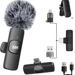 mak Noise Cancellation Mic for YouTube Vlogging, Podcasting & Streaming Microphone-picture-15