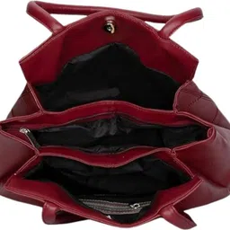ronty Women Black, Tan, Maroon Shoulder Bag image 5