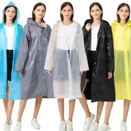 jhsent Solid Women Raincoat-picture-19