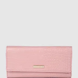 Caprese Women Textured Three Fold Wallet-image-40