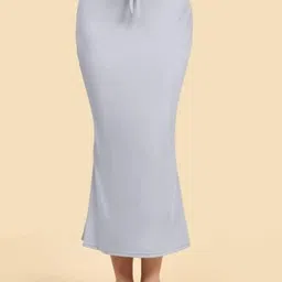 VIDHATA FASHION Grey Color Shaper Petticoat With Elastic Long Under Skirt Shapewear For Saree Lycra Blend Petticoat-picture-19