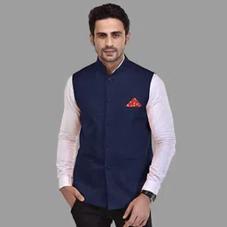 qtsy Solid Men Waistcoat-picture-25