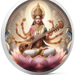 aspect bullion & refinery Saraswati D-1TW S 999 10 g Silver Coin-picture-41